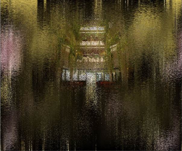 Afbeelding met meer, reflectie, water, regen  Automatisch gegenereerde beschrijving